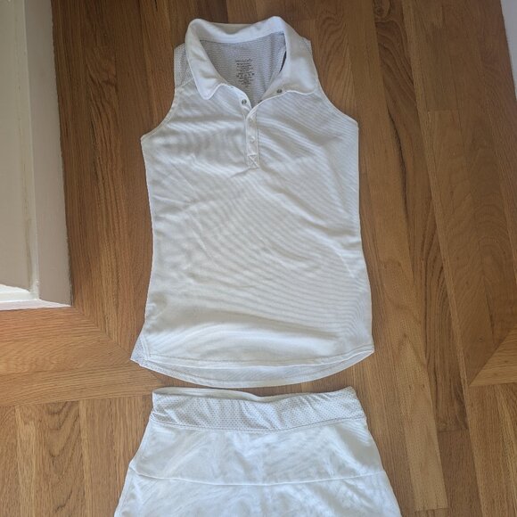 Sweaty Betty tennis outfit - top + skort - worn oncw - Picture 1 of 4